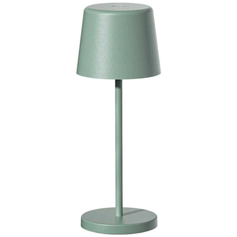 Lumisky - Mini lampe de table kelly mini Vert olive Aluminium H22cm