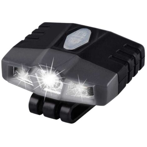 Mini lampe frontale LED super lumineuse, mains libres, portable, rechargeable et étanche pour la pêche, le camping, la randonnée et plus encore