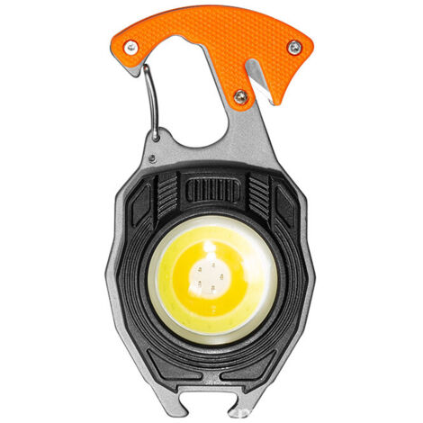 Mini-Lampe LED Multifonctions 3 Modes Étanche Léger Portatif pour Clés Briquet Lampe de Travail