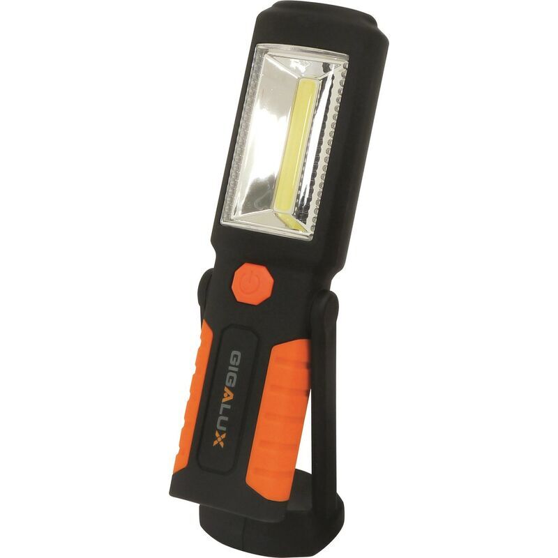 Mini lampe rotative rechargeable 1+3 led - 02163 - Ce produit de marque est neuf.