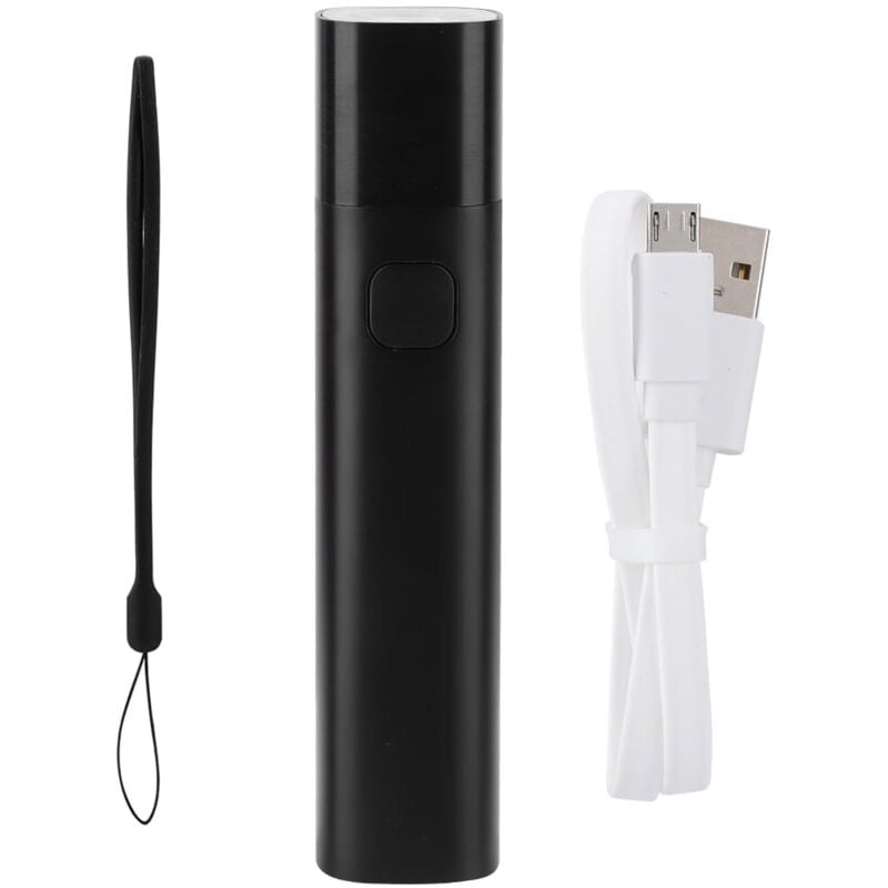 Mini lampe torche portable 3000 mAh, usb, batterie externe mobile