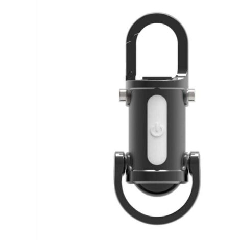 Mini Lampe Torche Porte-Clés avec Batterie de Secours 2025