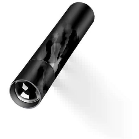 Mini lampe torche rechargeable USB, étanche, télescopique, puissante, avec zoom, portable, idéale pour une utilisation en extérieur. - AquaForge