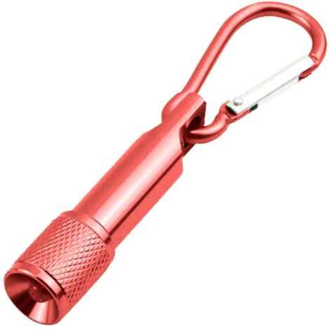 Mini lampes porte-clés avec mousqueton, éclairage LED portable pour les activités de plein air, format compact et haute luminosité jusqu'à 50 W. - AquaForge