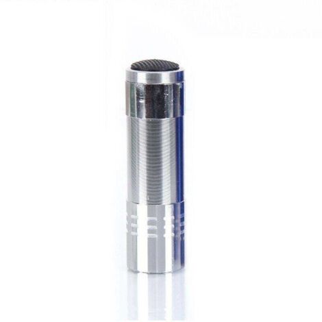 Mini lanterne de camping avec 9 LED, ampoule en aluminium ultra-résistante aux hautes températures, 1 unité - AquaForge