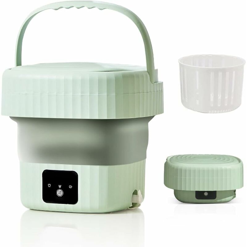 Colnk - Mini lavatrice pieghevole da 6 litri, mini...