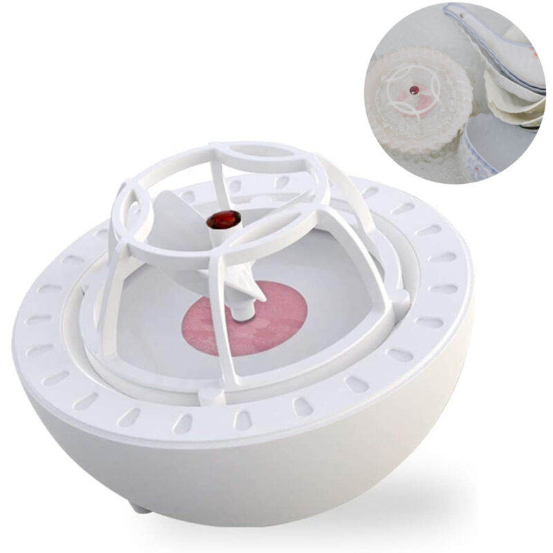Mowze - Mini lave-vaisselle Lave-vaisselle à ultrasons Lave-vaisselle domestique multifonction Portable Petit lave-linge paresseux rechargeable