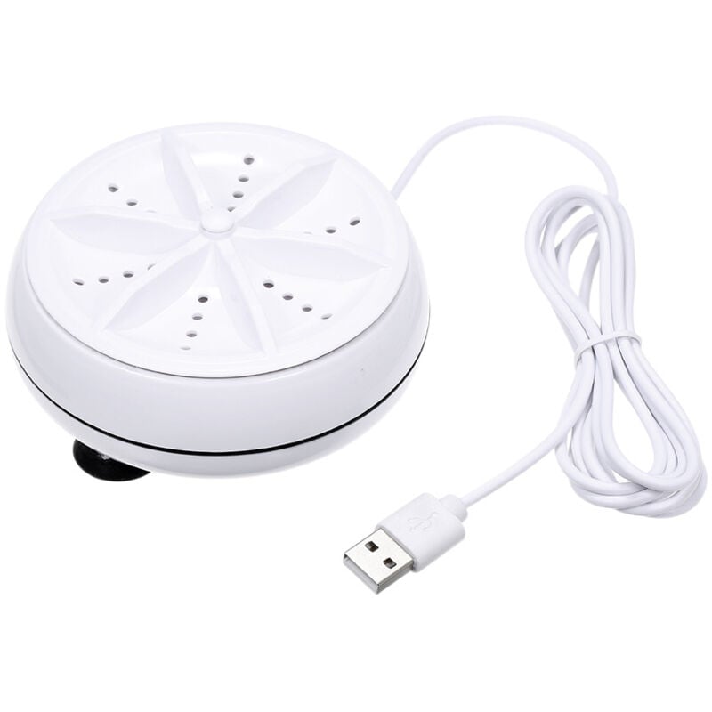 KZQ - Mini Laveuse à Ultrasons Turbo Laveuse et Lave-Vaisselle Laveuse Baignoire à Ultrasons Portable pour la Lessive Personnelle et Laver Les