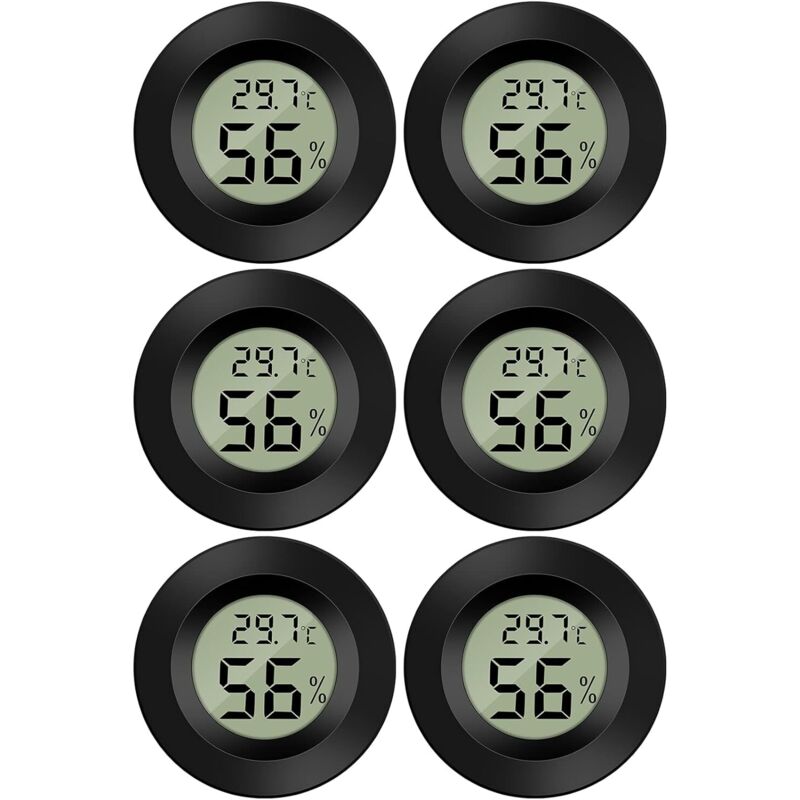 Image of Paryou - Mini lcd Digital Thermometer Temperatur/Feuchtigkeit Tester Hygrometer