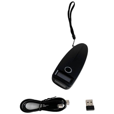 Mini lecteur de codes-barres sans fil Bluetooth portable 1D 2D QR