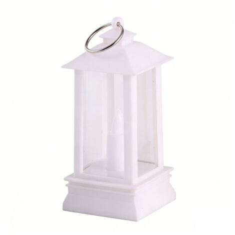 Mini LED Outdoor Lanterns: Set of 24, 9 cm, very small decorative black lanterns with LED candles, ideal for weddings, parties, Ramadan, balcony decoration, and more.