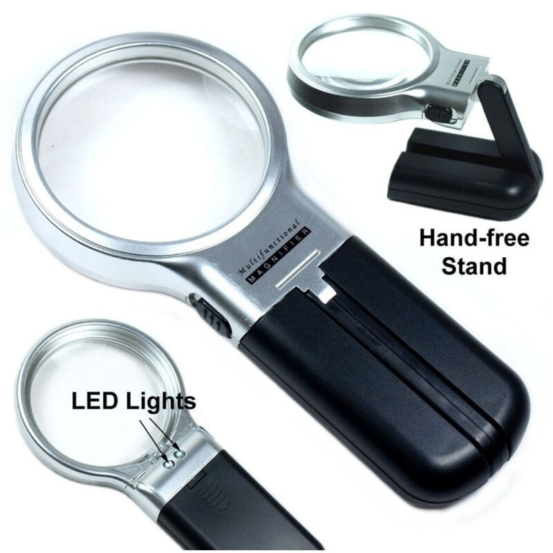 Image of Trade Shop Traesio - Trade Shop - mini lent der ingrandiment 3IN1 tascabile mit led-lights cip -
