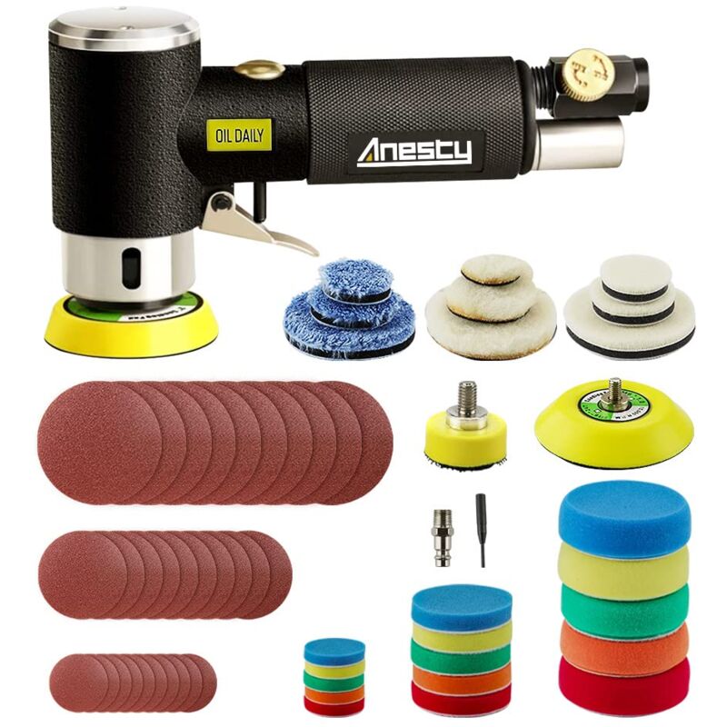 Mini levigatrice orbitale ad aria compressa, 25