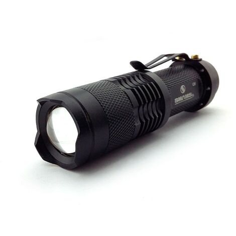 Mini linterna LED con abridor 350lm - 12u caja exp