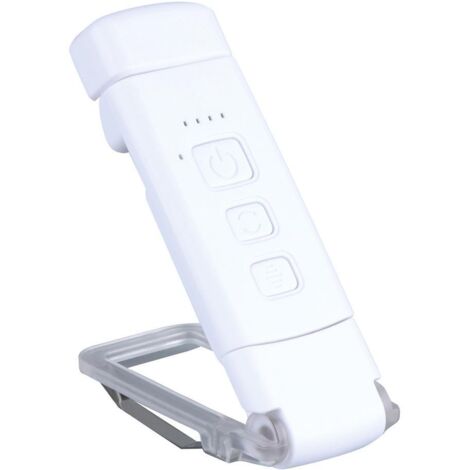 Mini linterna LED lectura ajustable y pinza sujeción