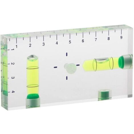 Mini livella magnetica trasparente bidirezionale ad alta precisione