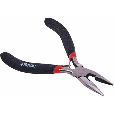 Mini long nose plier with spring - B3186