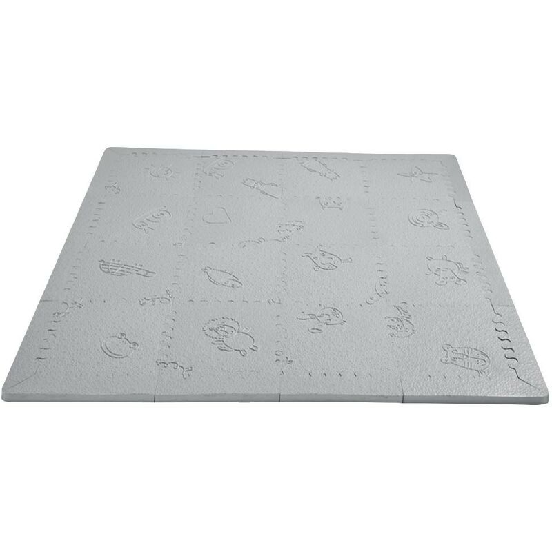 

Mini Lubabymats Alfombra Puzzle Infantil Gris