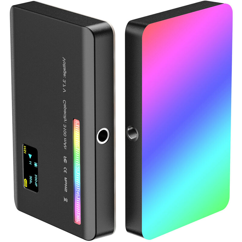 Mini luce video a LED RGB 2500K-9000K Fotografia