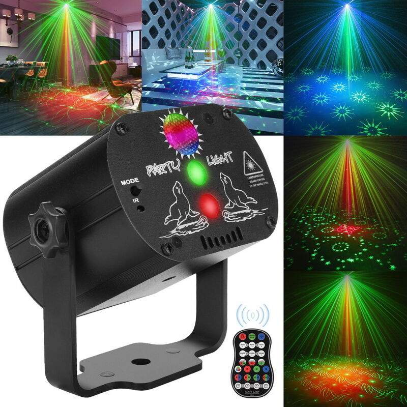 

Mini luces laser de colores, luces de proyector de cielo estrellado, luces de atmosfera, modelos recargables, con baterias