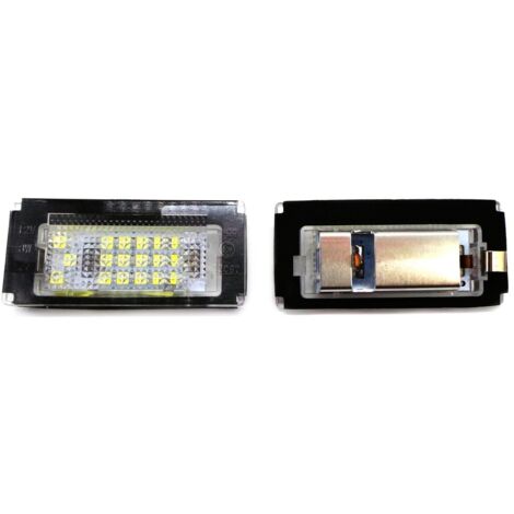Mini luces LED para matrícula, 2 x 650 lm, juego de 2