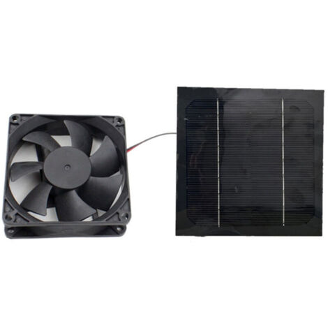 Mini-Luftabzugsventilator mit 20 W Solar-Luftabzug, angetrieben durch Solarpanel