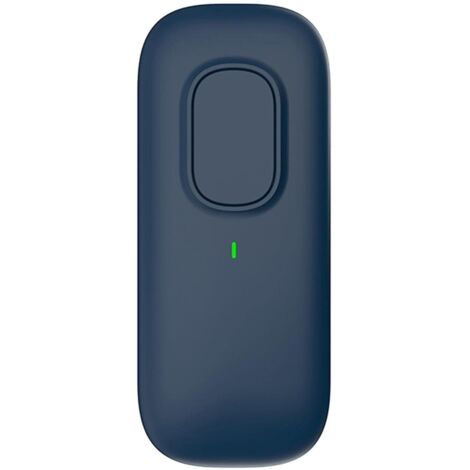 Mini-Luftreiniger mit negativen Ionen, Plug-in-Negativionengenerator für den Haushalt, Geruchsbeseitigung, Blau