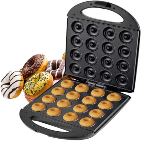 Mini Machine À Beignets, Machine À Beignets À 16 Trous, Machine À Beignets Antiadhésive De 1400 W Pour Faire 16 Beignets Pour Une Utilisation À La Maison Et En Voyage