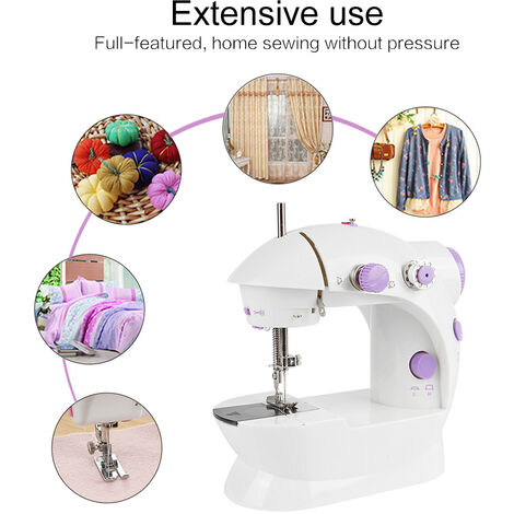 Mini machine à coudre électrique garment ménage
