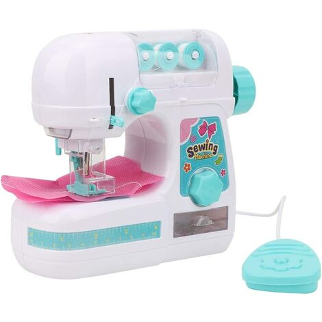 Mini Machine à coudre portable pour enfant électrique de taille moyenne Kit d'artisanat de Style de couture jouets