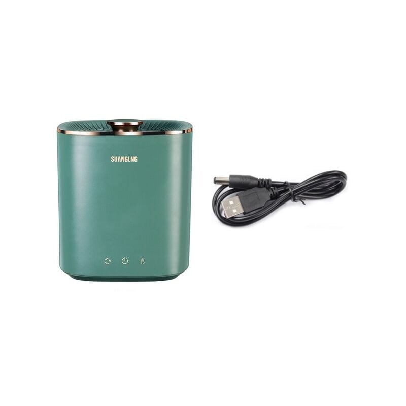 Soleil - Tigrezy Mini lave-linge, laveuse turbo à ultrasons portable de 2,5 l, élimine 99,9 % des virus et des bactéries, avec fonction de minuterie