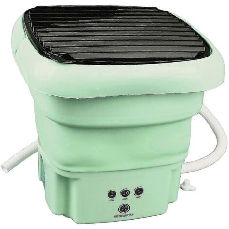 Mini machine à laver portable - Lave-linge pliable de 8 L avec minuterie pour petits espaces
