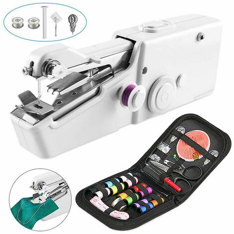 Mini Machine �� Coudre Portable, Main Couture Portative, Outil de Point Rapide Manuelle