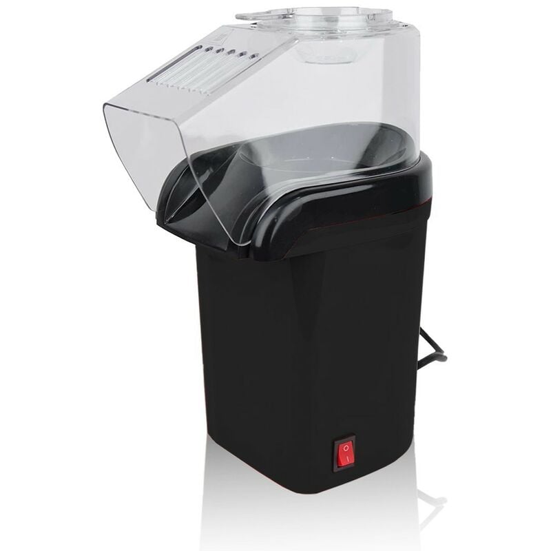 Mediawave Store - Mini machine électrique à pop-corn à air 416371 Power 1200W gobelet doseur Couleur: Noir