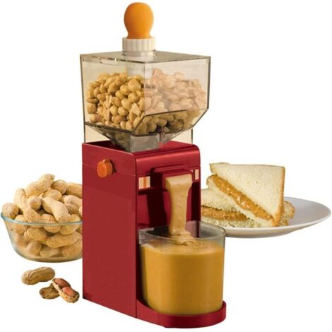 Mini macinino elettrico per burro d'arachidi - Per mandorle/caffè - Potenza 200W - Base antiscivolo