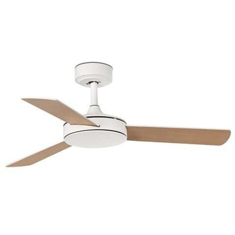 MINI MALLORCA Ventilatore senza luce bianco/acero 33603DC