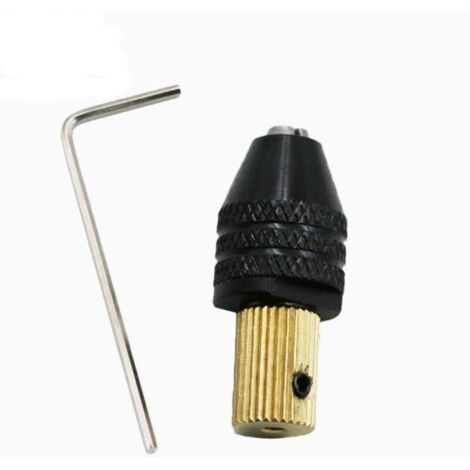 Mini mandrin de fixation pour arbre de moteur électrique 0,5 mm-3,2 mm