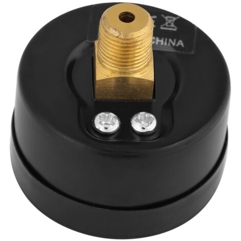 Mini-Manometer für Kraftstoff, Luft, Öl, Wasser, 0–160 psi/0–10 bar, 1/8"-NPT-Gewinde