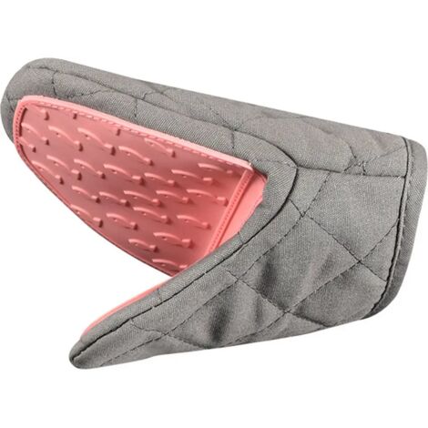 Mini manoplas de silicona resistentes al calor para horno, juego de salvamanteles resistentes al calor para la cocina, resistentes al calor, compactos, anti-quemaduras, con mango con clip, aptos para 