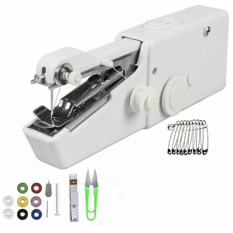 Mini máquina de coser portátil, máquinas de coser eléctricas para principiantes, fácil modificación, fácil de usar, Magic Couture