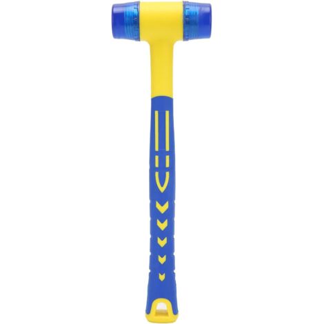 Mini martillo de goma de 9.7 oz, desmontable, para ventanas y puertas, para carpintería, instalación de pisos