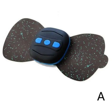 Mini masseur électrique EMS pour la nuque, patch de massage cervical, relaxation musculaire, soulagement des douleurs aux épaules, appareil portable pour le massage de la nuque-AquaForge