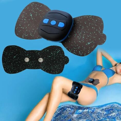 Mini masseur électrique EMS pour la nuque, patch de massage cervical, relaxation musculaire, soulagement des douleurs aux épaules, appareil portable pour le massage de la nuque-AquaForge