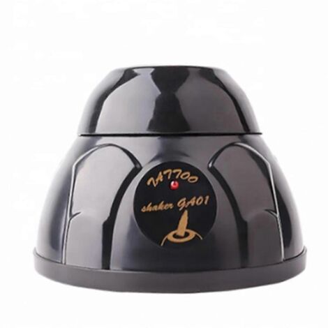 Mini mélangeur de salon pour encre à pigments de tatouage, agitateur électrique, prise UE, noir