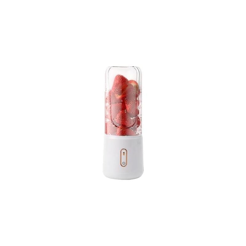 Mini mélangeur portable de 500 ml - Rechargeable par USB - Pour cuisine, salle de sport, bureau, voyage