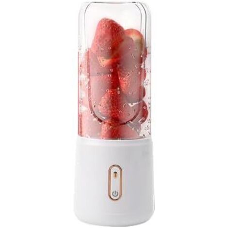 Mini mélangeur portable de 500 ml - Rechargeable par USB - Pour cuisine, salle de sport, bureau, voyage