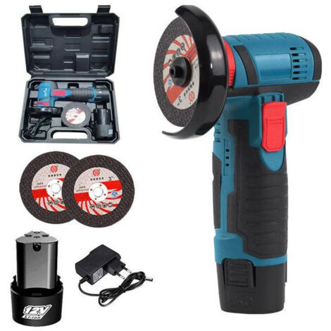 Mini Meuleuse à Batterie Au Lithium Flex 12v 1.5ah Disque 76mm Portable Pratique
