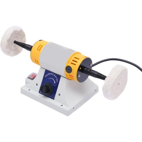 Mini meuleuse d'établi multifonctionnelle à deux têtes 200w 10000RPM pour le meulage et le polissage
