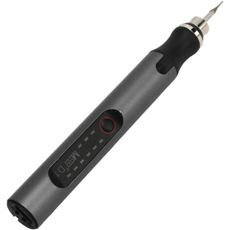 Mini-meuleuse électrique rechargeable par USB : machine portable de meulage, polissage et gravure avec batterie