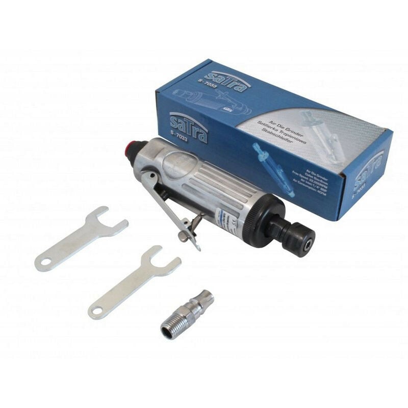 Satra - Mini meuleuse polisseuse pneumatique courte 170 mm